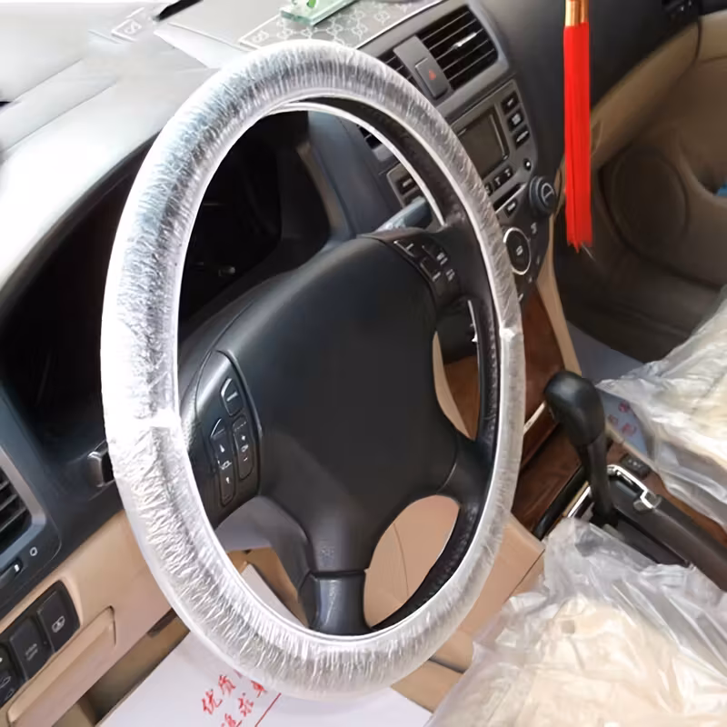 Fundas desechables para volante – transparentes