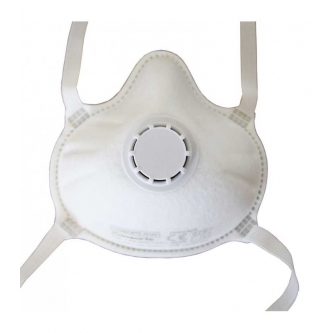 Mascarilla antipolvo FFP3 con válvula – 1 ud.