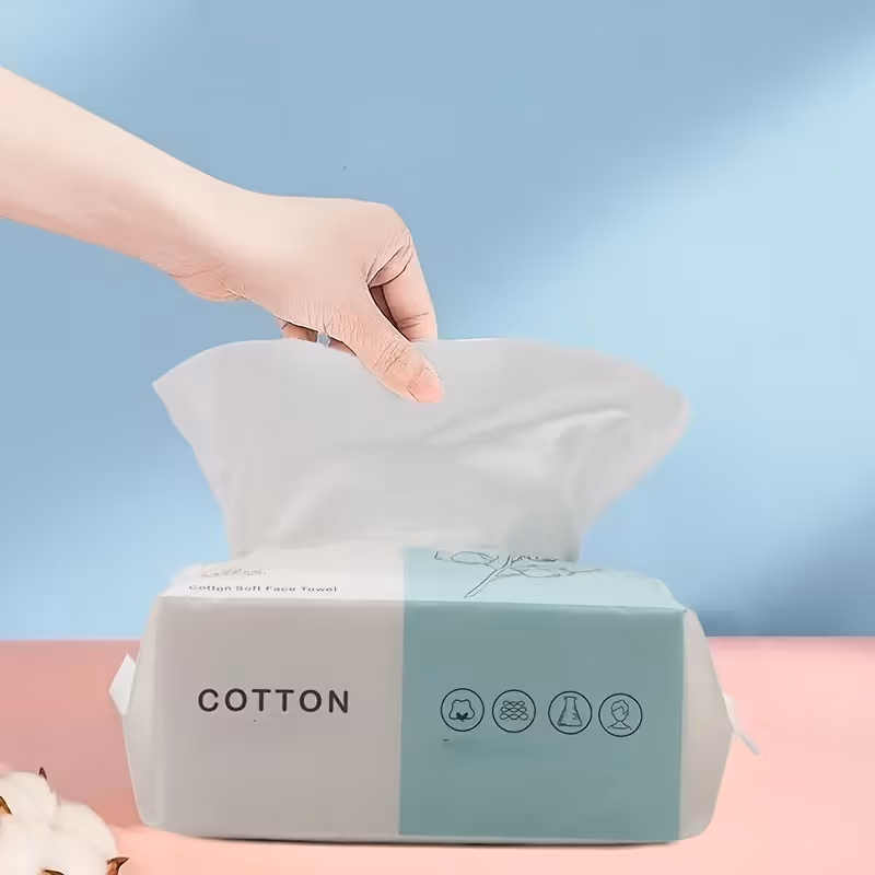 Toallas faciales desechables – gruesas y absorbentes