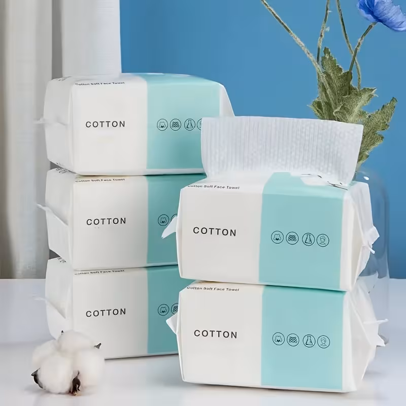 Toallas faciales desechables – gruesas y absorbentes