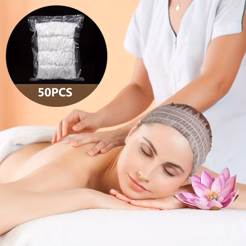 Cintas cosméticas desechables para el pelo – 50 uds.