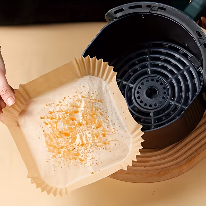 Disposable Air Fryer Parchment Liners – Non-Stick