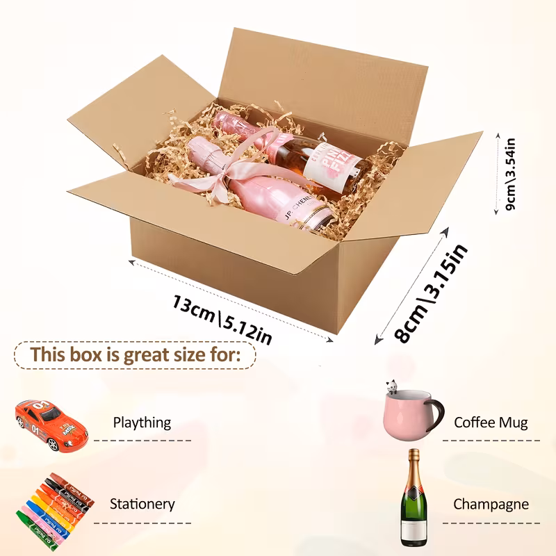 Cajas de envío de cartón ondulado – lote