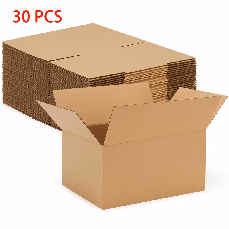 Cajas de envío de cartón ondulado – lote
