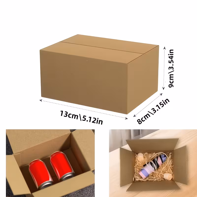 Cajas de envío de cartón ondulado – lote